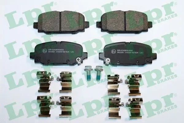 Brake Pad Set, disc brake (05P2183K)