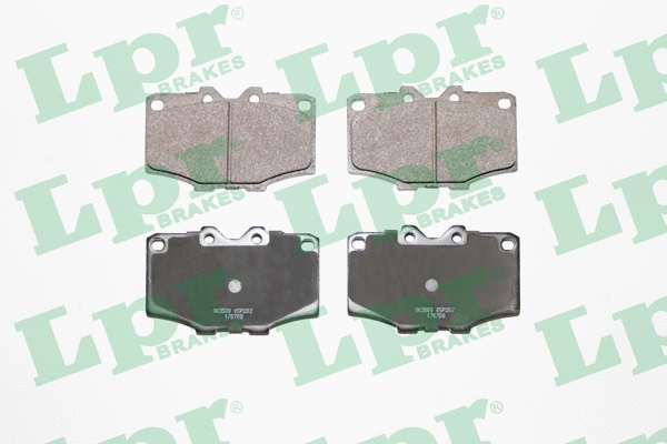 Brake Pad Set, disc brake (05P202)