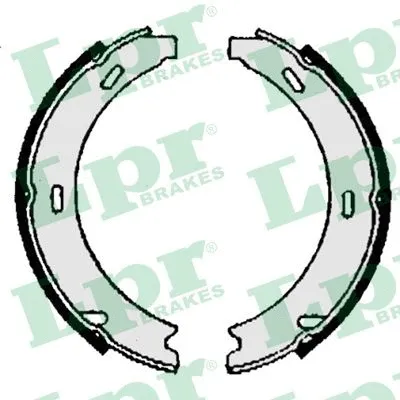 Brake Shoe Set, parking brake (06870)