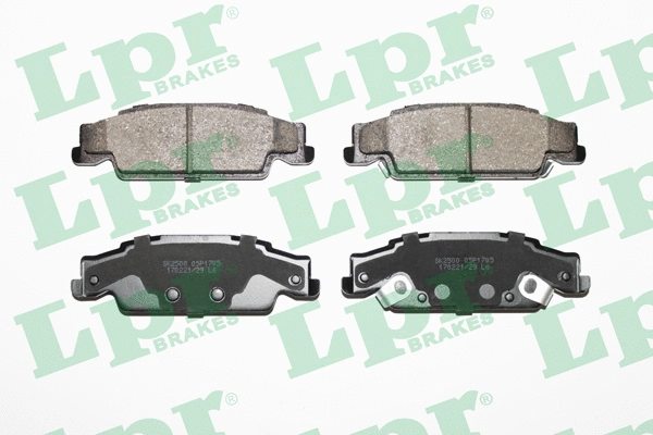 Brake Pad Set, disc brake (05P1705)