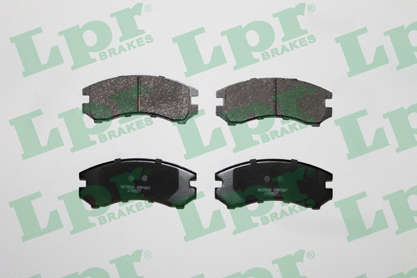 Brake Pad Set, disc brake (05P087)
