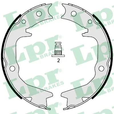 Brake Shoe Set, parking brake (08920)