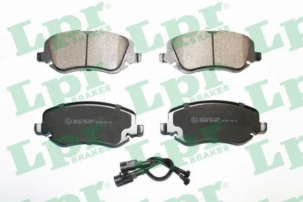 Brake Pad Set, disc brake (05P842)