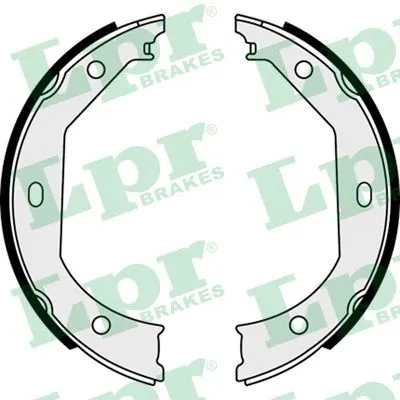 Brake Shoe Set, parking brake (08090)