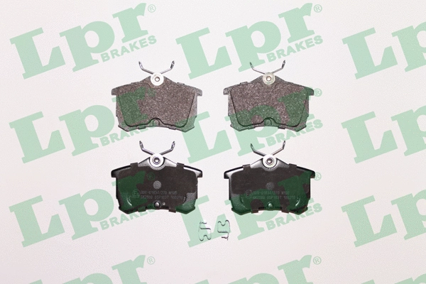 Brake Pad Set, disc brake (05P1037)