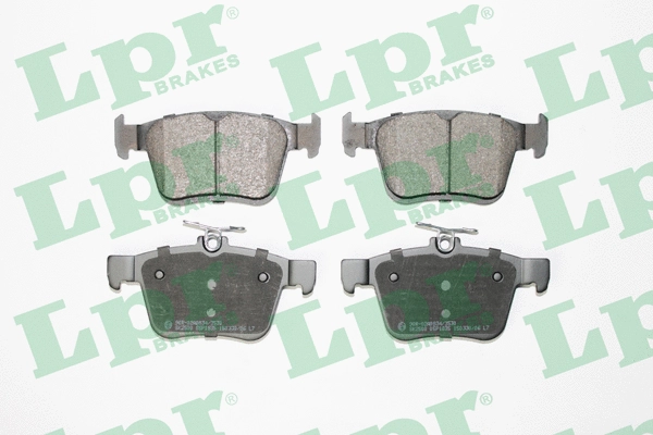 Brake Pad Set, disc brake (05P1835)