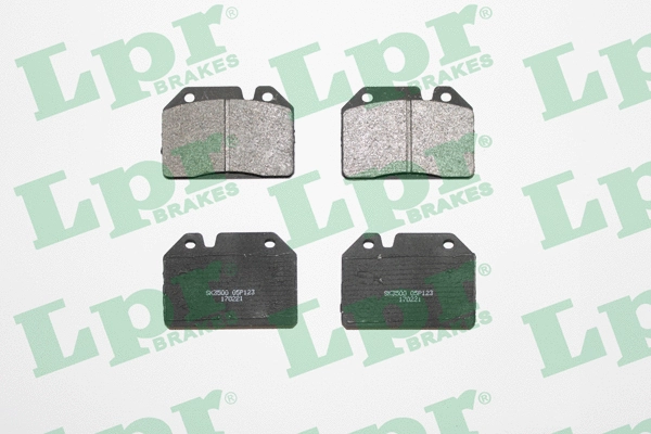Brake Pad Set, disc brake (05P123)