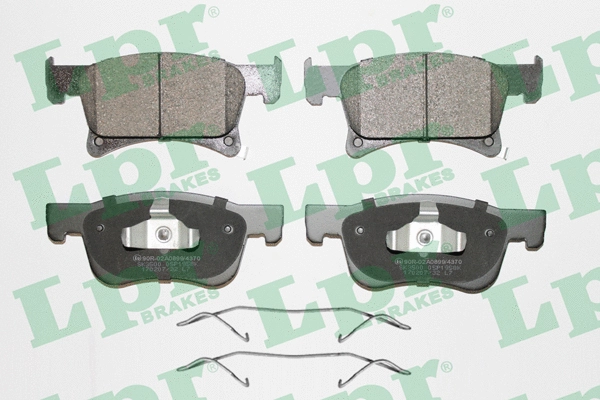 Brake Pad Set, disc brake (05P1958K)