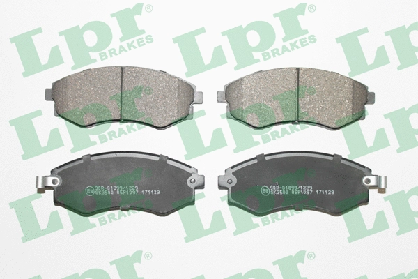 Brake Pad Set, disc brake (05P1097)