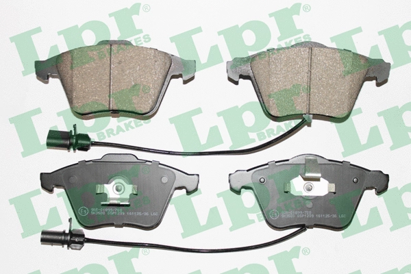 Brake Pad Set, disc brake (05P1239)