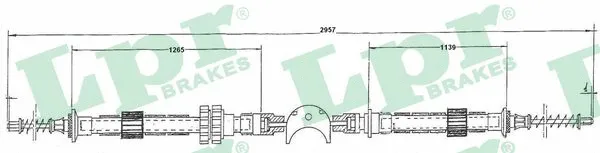 Cable Pull, clutch control (C0075C)
