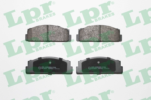 Brake Pad Set, disc brake (05P003)
