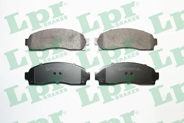 Brake Pad Set, disc brake (05P1542)