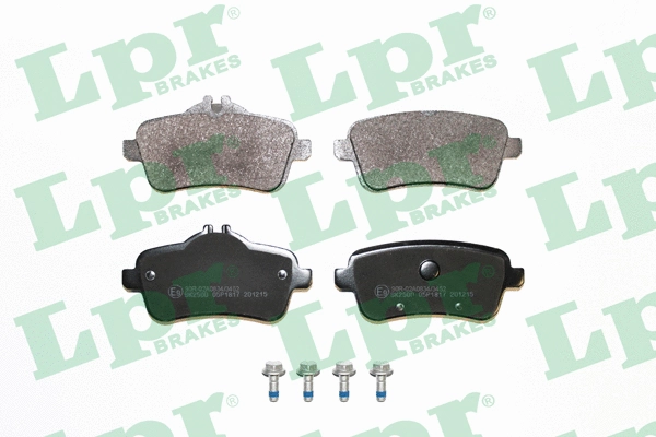Brake Pad Set, disc brake (05P1817)