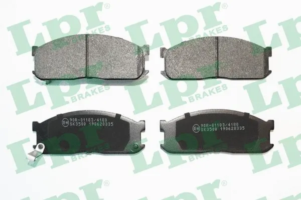 Brake Pad Set, disc brake (05P335)