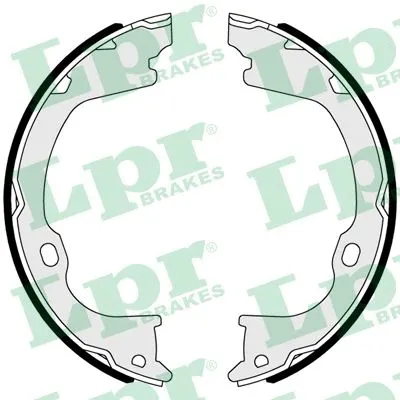 Brake Shoe Set, parking brake (01102)