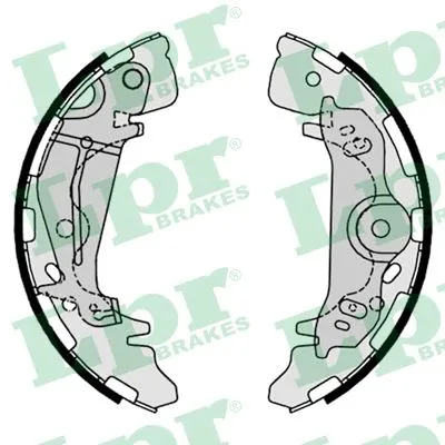 Brake Shoe Set (09240)