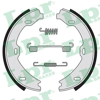 Brake Shoe Set, parking brake (08880)