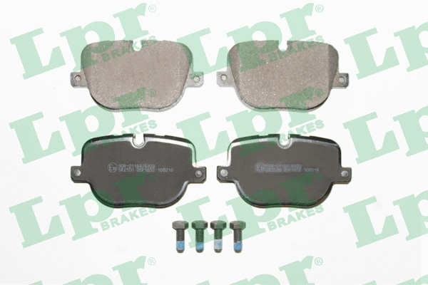 Brake Pad Set, disc brake (05P1652)