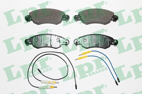 Brake Pad Set, disc brake (05P792)