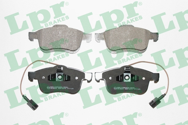 Brake Pad Set, disc brake (05P1674)