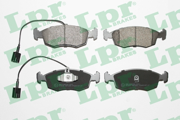 Brake Pad Set, disc brake (05P1653)