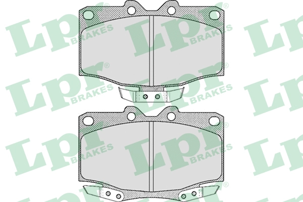 Brake Pad Set, disc brake (05P515)