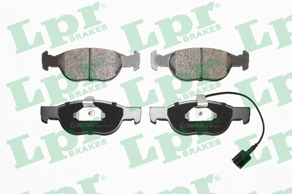 Brake Pad Set, disc brake (05P652)