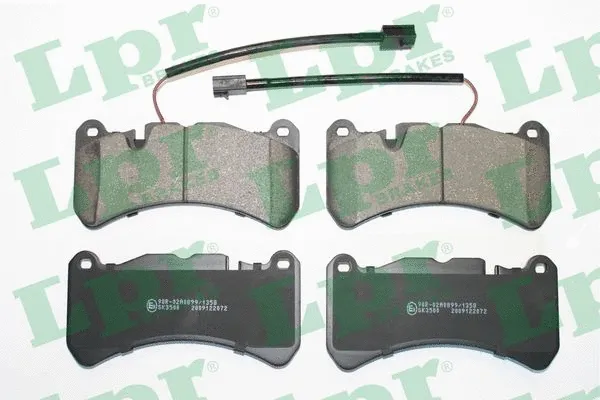 Brake Pad Set, disc brake (05P2072)