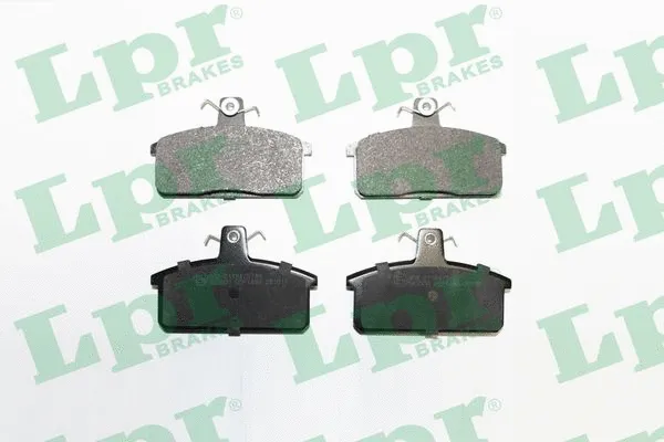 Brake Pad Set, disc brake (05P1498)