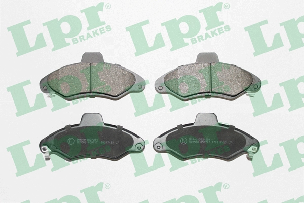 Brake Pad Set, disc brake (05P717)