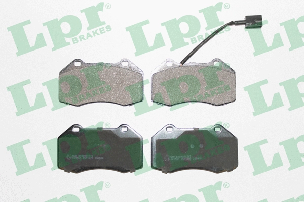 Brake Pad Set, disc brake (05P1670)