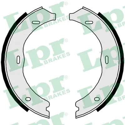 Brake Shoe Set, parking brake (09720)