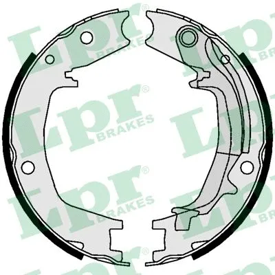 Brake Shoe Set, parking brake (01062)