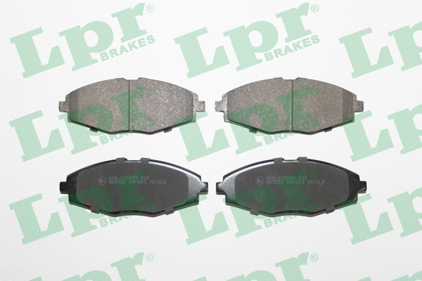 Brake Pad Set, disc brake (05P693)