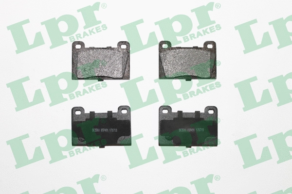 Brake Pad Set, disc brake (05P491)