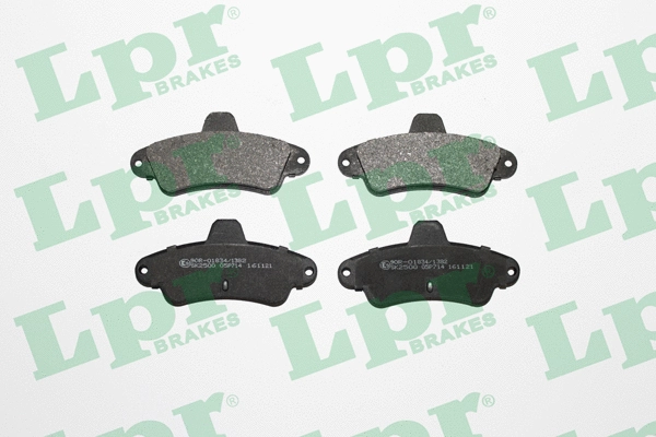 Brake Pad Set, disc brake (05P714)