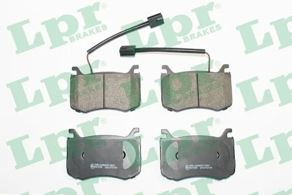 Brake Pad Set, disc brake (05P2134)
