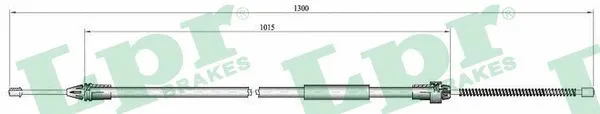 Cable Pull, parking brake (C0135B)