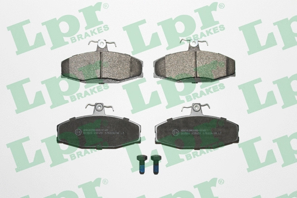 Brake Pad Set, disc brake (05P651)