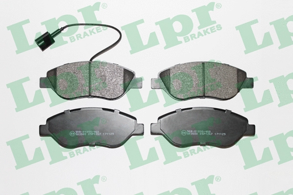 Brake Pad Set, disc brake (05P1267)