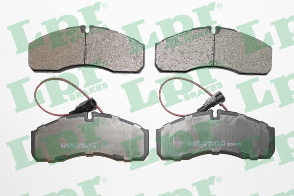 Brake Pad Set, disc brake (05P1664)