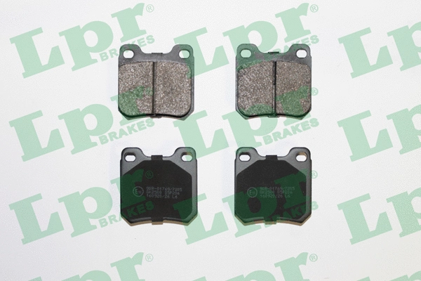 Brake Pad Set, disc brake (05P206)