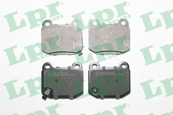 Brake Pad Set, disc brake (05P1056)
