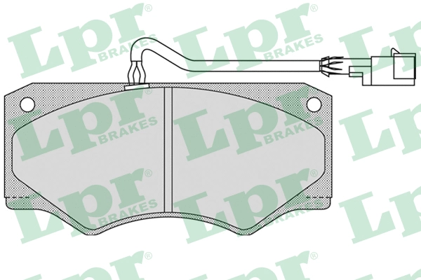 Brake Pad Set, disc brake (05P962)