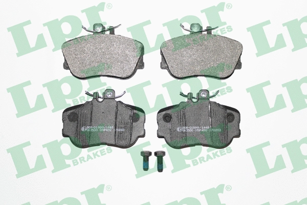 Brake Pad Set, disc brake (05P492)