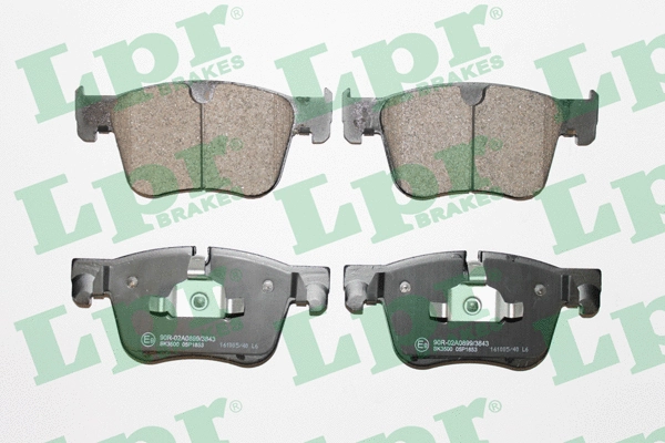 Brake Pad Set, disc brake (05P1853)