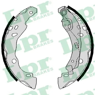 Brake Shoe Set (08630)