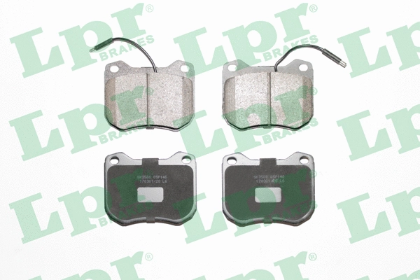 Brake Pad Set, disc brake (05P146)