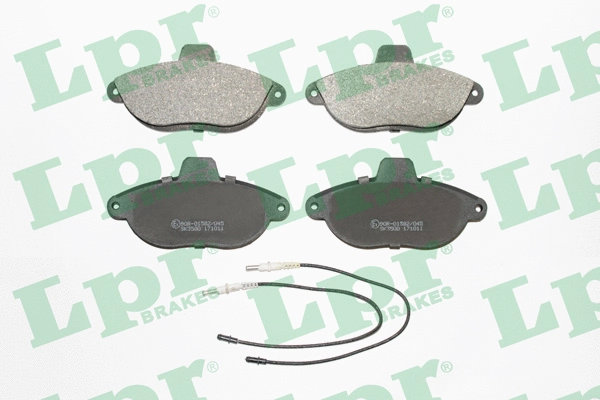 Brake Pad Set, disc brake (05P346)